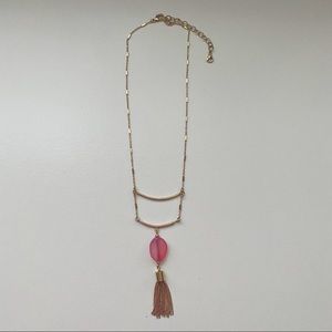 Pink Stone Necklace